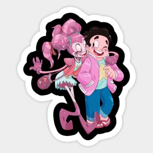 STEVE SPIN NO BACKGROUND Sticker